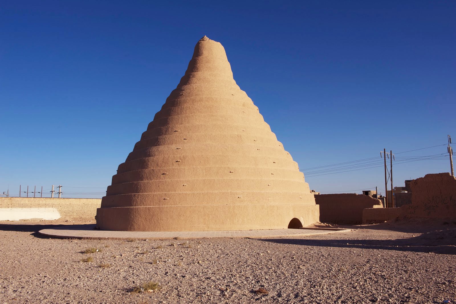 Prior to the very recent discovery of electricity ABARKUH ICEHOUSE