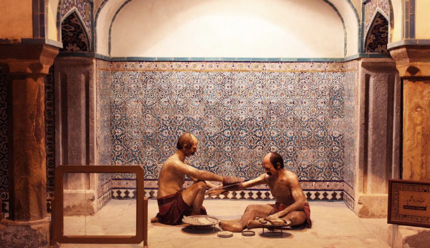 THE TRADITIONAL HAMMAM-E GANJ ALI KHAN During the Safavid Era