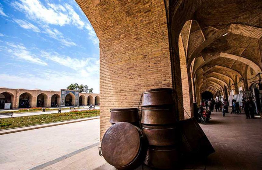 The Historic Bazaar of Kerman Dating Back to 1,500 Years Ago