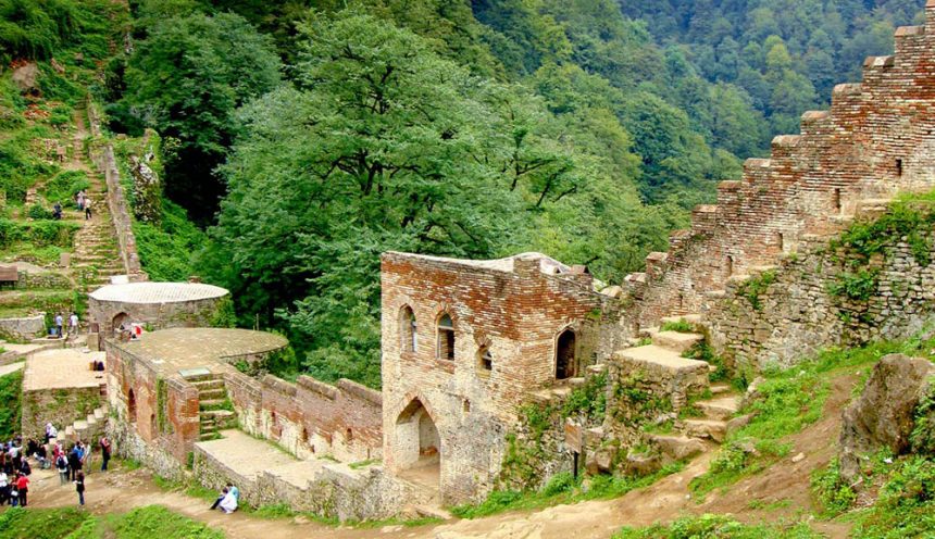 Rudkhan Castle, the Ancient Castle in Iran