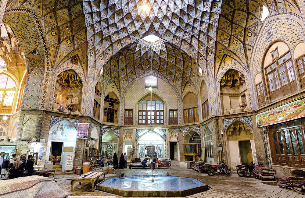 Bazaar Of Kashan One Of Kashans Top Historical Destinations