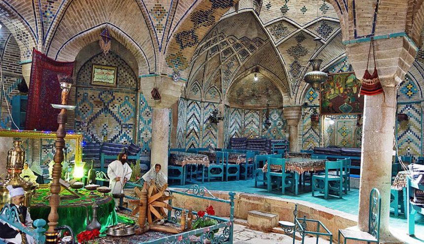 The Traditional Hammam-e Vakil in Kerman, Now Serving Tea and Pastries!