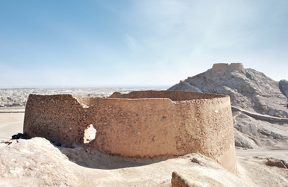 there ancient Zoroastrian Towers of Silence