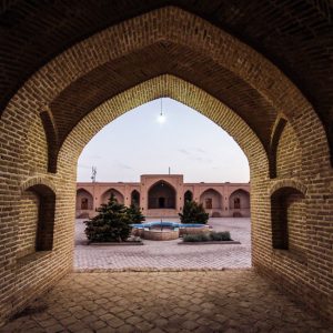 The 500 Year Old Shah Abbasi Caravanserai of Yazd, Iran
