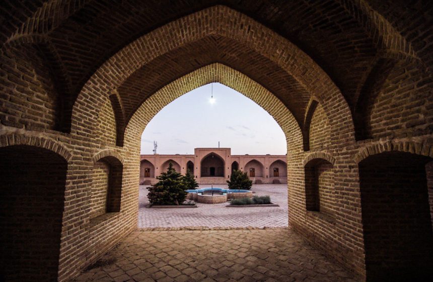 The 500 Year Old Shah Abbasi Caravanserai of Yazd, Iran
